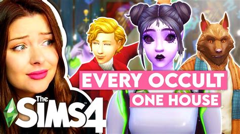 Experience the thrill of supernatural encounters in The Sims 4 occult gameplay